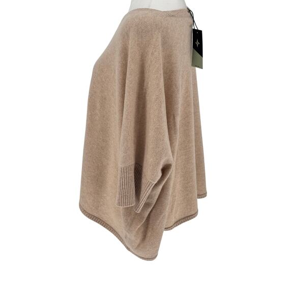✨ Tuckernuck 100% Cashmere Oversized Batwing Sweater – Camel – NWT – Size XL ✨ - Picture 2 of 10